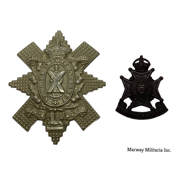 Lot of 2, British Cap Badges