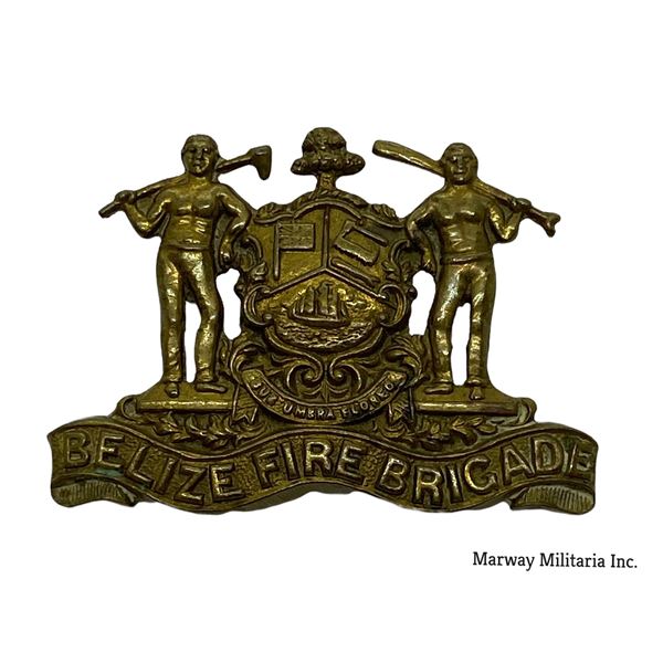 Belize Fire Brigade Cap Badge