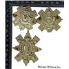 Image 2 : Lot of 3 British Cap Badges