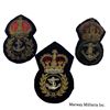 Image 1 : Lot of 3 Naval Related Cap Badges