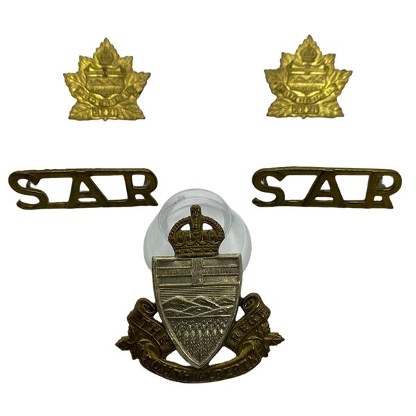 WW2, South Alberta Regiment Badge Set