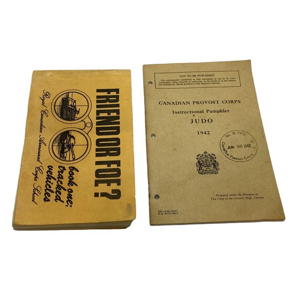 Book Lot of 2, RCAC & Provost Corps Related