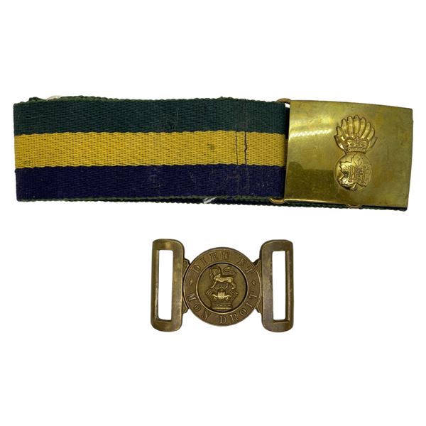 Lot of 2, Canadian Belt Buckles.