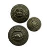 Image 3 : Lot of 7, Early Canadian Militia Uniform Buttons