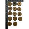 Image 4 : Lot of 14, Canadian Grenadier Guards Uniform Buttons