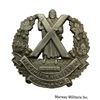 Image 3 : WW2 era Cameron Highlanders of Ottawa (MG) Cap Badge & Shoulder Flash Lot
