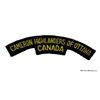 Image 4 : WW2 era Cameron Highlanders of Ottawa (MG) Cap Badge & Shoulder Flash Lot