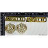 Image 2 : WW2 era, Ottawa Highlanders Collar badge & Shoulder Title Badge Pair