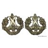 Image 5 : WW2 era, Ottawa Highlanders Collar badge & Shoulder Title Badge Pair