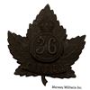 Image 1 : WW1 CEF 36th Battalion Cap Badge