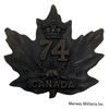 Image 1 : WW1 CEF 74th Battalion Cap Badge
