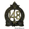 Image 1 : WW1 CEF 148th Battalion Cap Badge