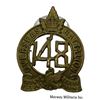 Image 1 : WW1 CEF 148th Battalion Cap Badge