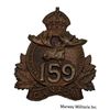 Image 1 : WW1 CEF 159th Battalion Cap Badge