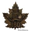 Image 1 : WW1 CEF 160th Battalion Cap Badge