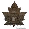Image 1 : WW1 CEF 161st Battalion Cap Badge