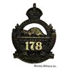 Image 1 : WW1 CEF 178th Battalion Cap Badge