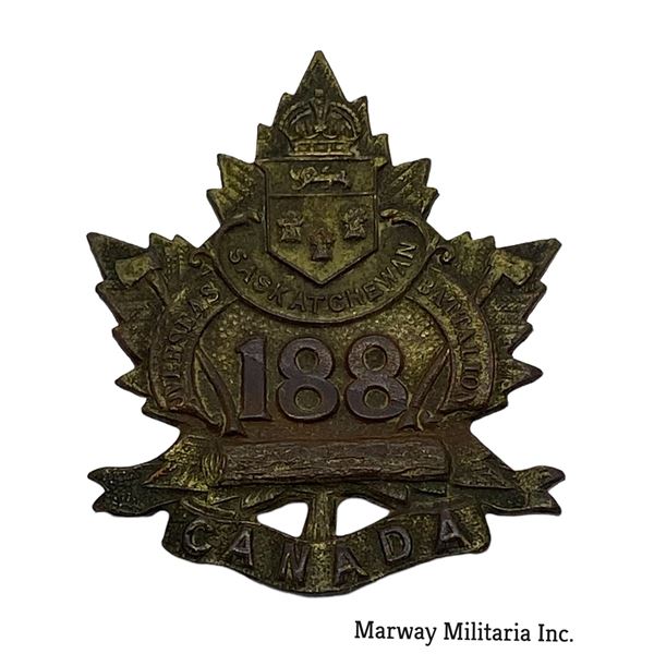 WW1 CEF 188th Battalion Cap Badge