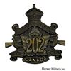 Image 1 : WW1 CEF 202nd Battalion Cap Badge