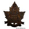 Image 4 : WW1 CEF Collar Badge Lot 64th & 65th Battalions
