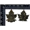 Image 2 : WW1 CEF Collar Badge Lot 68th & 70th Battalions