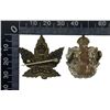 Image 2 : WW1 CEF 103rd & 104th Battalion Collar Badge Lot