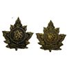 Image 1 : WW1 CEF 136th Battalion Collar Badge Lot
