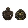 Image 1 : WW1 CEF 140th & 141st Battalion Collar Badge Lot