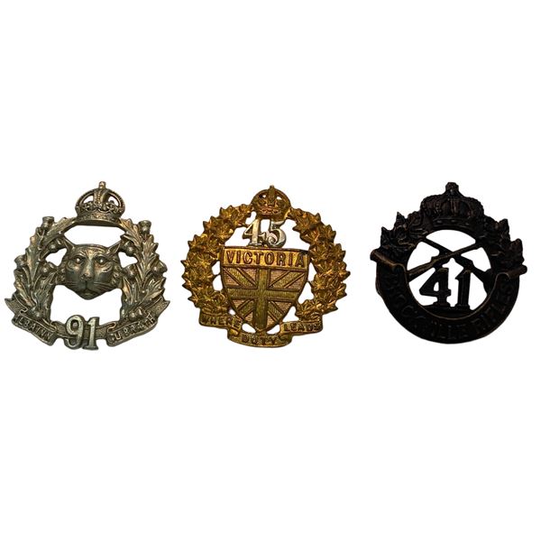 Lot of Pre WW1 Military Badges
