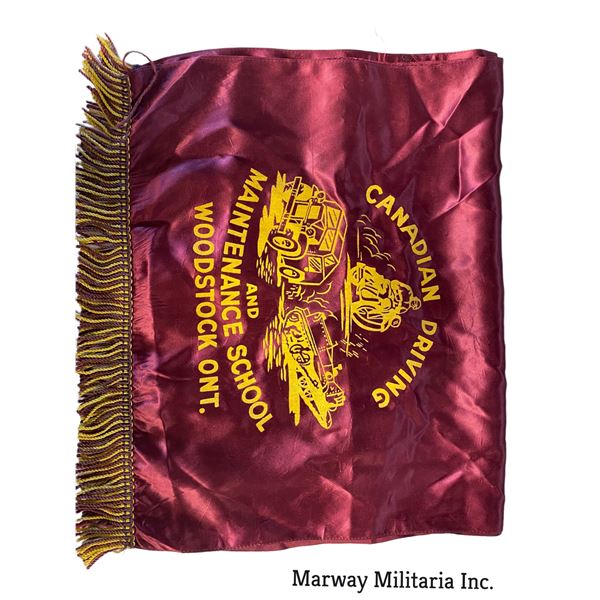 Canadian Driving and Maintenance School Woodstock Ont Silk Table  Runner