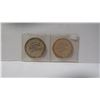 Image 2 : Lot of 2 Saskatoon large Woods. Both worth $5 in Trade from the Saskatoon Coin & Stam- Centre.