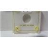 Image 2 : 5 Cents Silver hard plastic holder.