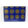 Image 3 : Complete set of 13 Coats of Arms of Canada medals. One medal for each province & territory and one f