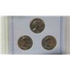 Image 2 : Set of 3 U.S. 1980 P/D/S Susan B. Anthony Dollars. AACGS certified & graded MS-64.