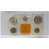Image 1 : U.S. 1964 Denver Silver Mint Set, sealed by COTY. Coins are BU from original rolls.