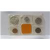Image 2 : U.S. 1964 Denver Silver Mint Set, sealed by COTY. Coins are BU from original rolls.
