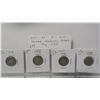 Image 2 : Lot of 8 U.S. Silver Mercury Dimes. Includes 1912, 1923, 1926, 1928, 1929, 1935, 1936 & 1937.