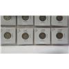Image 3 : Lot of 8 U.S. Silver Mercury Dimes. Includes 1912, 1923, 1926, 1928, 1929, 1935, 1936 & 1937.