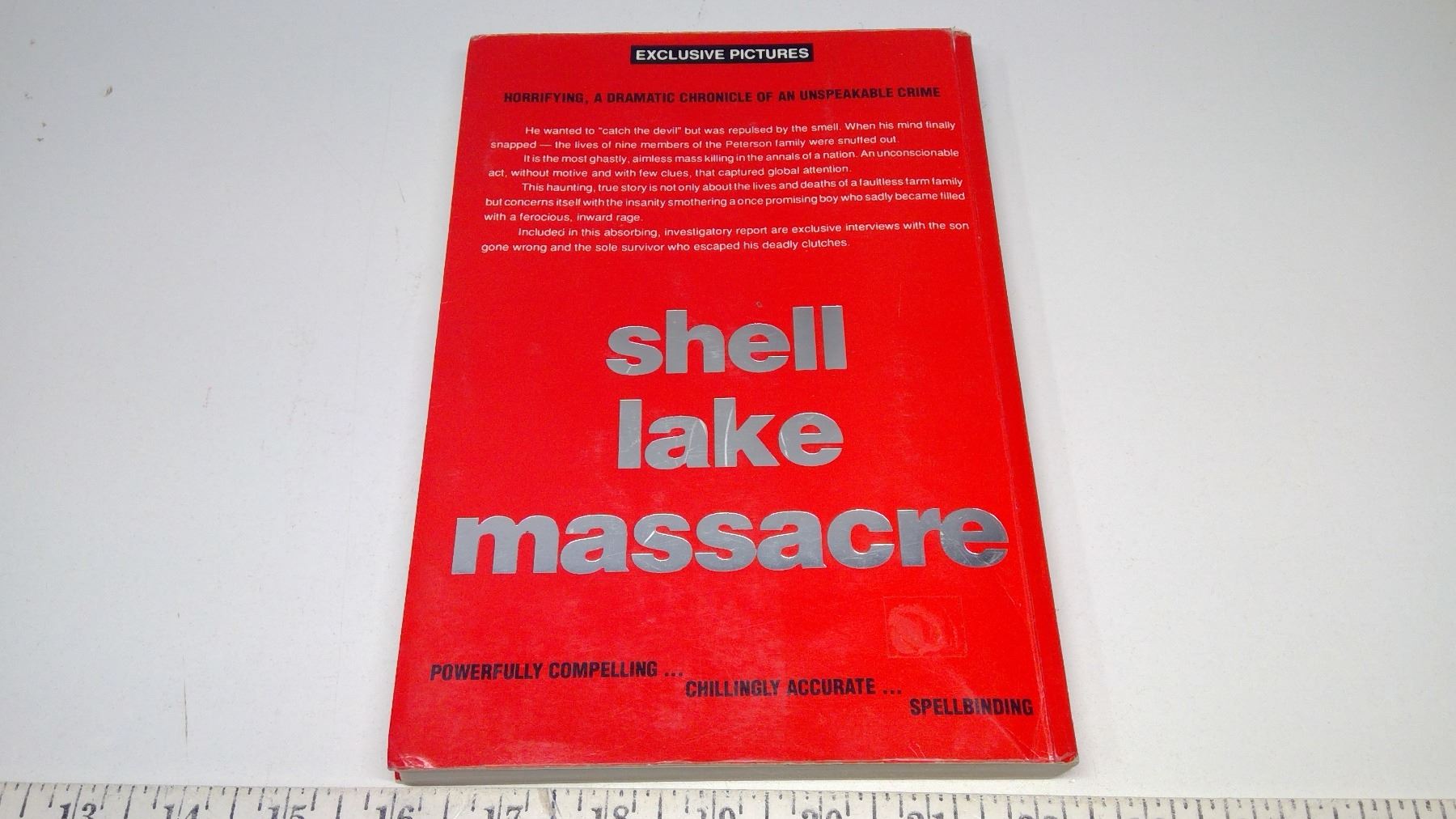 Shellake Massacre Shell Lake Massacre book & original newspaper