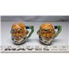 Image 1 : Handpainted Porcelain S&P shakers; Face