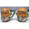 Image 4 : Handpainted Porcelain S&P shakers; Face