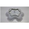 Image 3 : Porcelain tray/bowl, white with gold trim