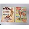 Image 1 : 2 vintage magazines - For Men Only 1957 & True West 1970