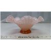Image 2 : Large Glass bowl, pink