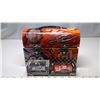 Image 1 : Nascar Lunch Box "20", metal & 2 toy cars, unopened