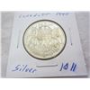 Image 1 : 1940 Canadian Silver Fifty Cent Piece