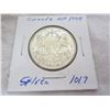Image 1 : 1949. Canadian Silver Fifty Cent Piece