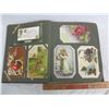 Image 3 : Antique Postcard Album with over  200 Antique Postcards
