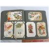 Image 7 : Antique Postcard Album with over  200 Antique Postcards