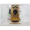 Image 2 : Antique Northern Electric Oak Wall Phone
